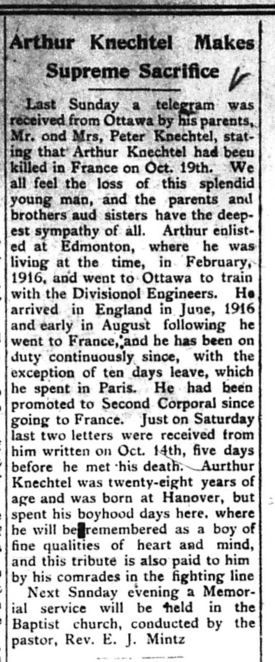 The Beacon Southampton, November 8, 1917